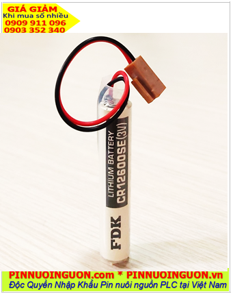 Pin 3v Lithium FDK CR12600SE; Pin nuôi nguồn FDK CR12600SE lithium 3v 1450mAh 7/5AAA chính hãng _Xuất xứ NHẬT 
